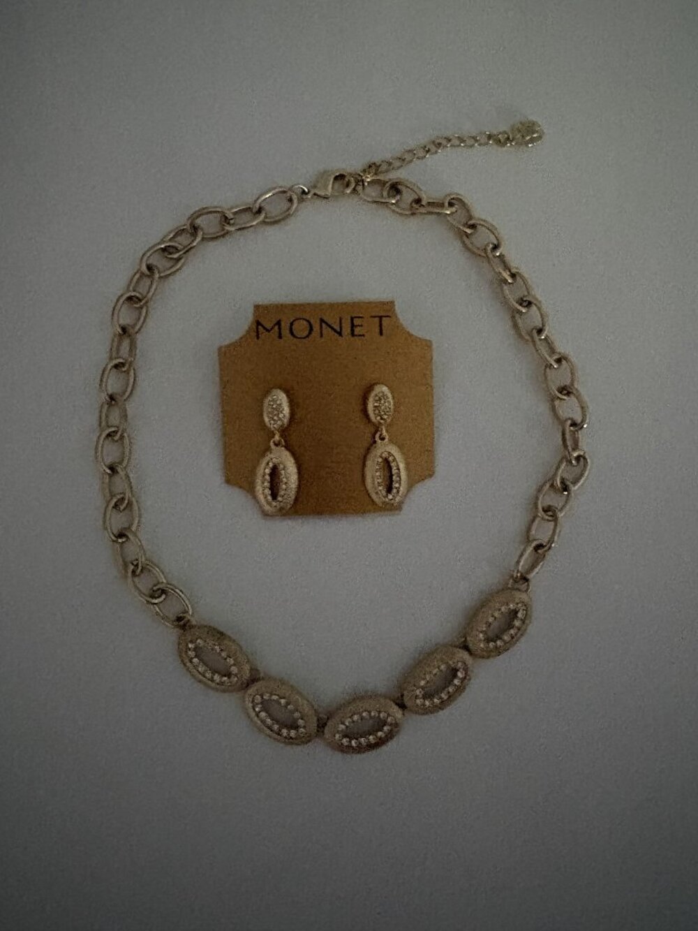 Two sets of Monet costume jewelry